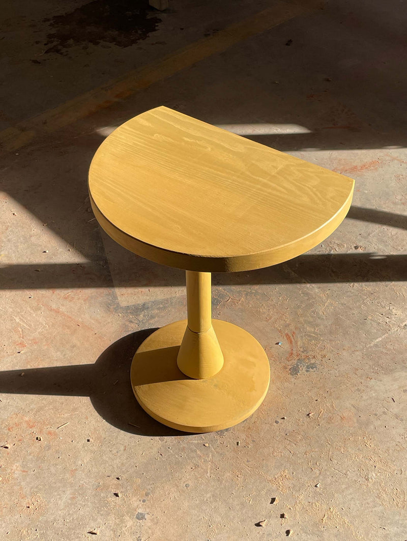 HALF MOON SIDE TABLE